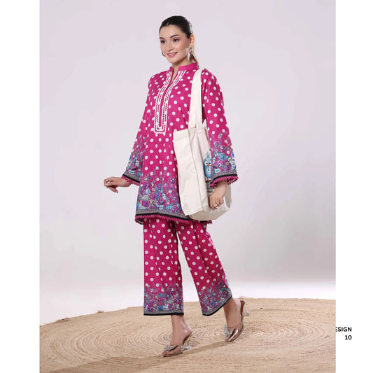 USN-18 Daily Pret Vol'8 Printed Lawn Co-Ords Set by Saphron