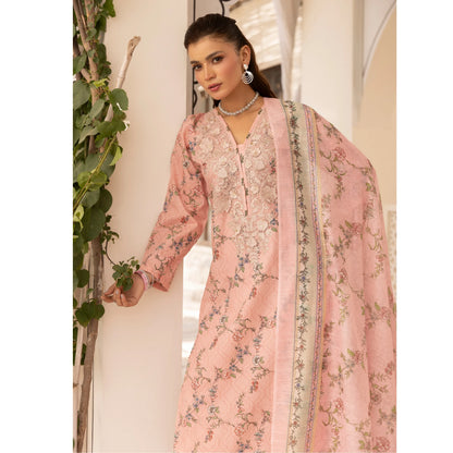 UMS-63 "Limelight" by Simrans Embroidered Printed Pure Lawn 3 Pc Collection Ready to Wear Pakistani Asian clothes