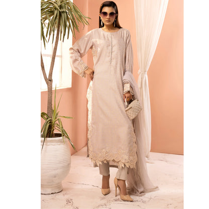 UMS-68 Florence Embroidered Visocse 3 pc Collection | Simrans