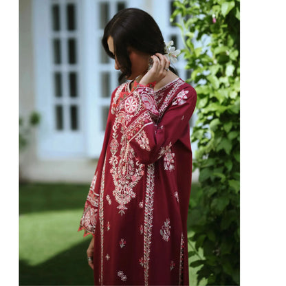 UCA-49 "Breath" Embroidered Cotton Lawn Collection | Casuallite