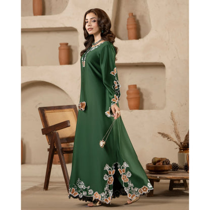 RA-39 Embroidered kaftan 2 Pc - Raniya.h