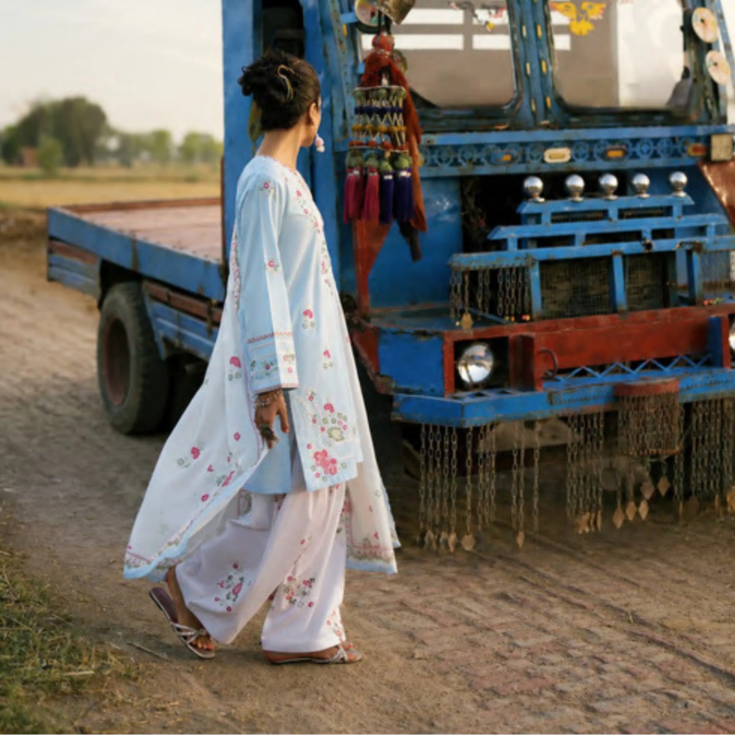 UCA-43 "HER" Collection Embroidered Cambric Cotton by Casuallite 3 Piece Suit for Women | Ready to Wear Pakistani Dress