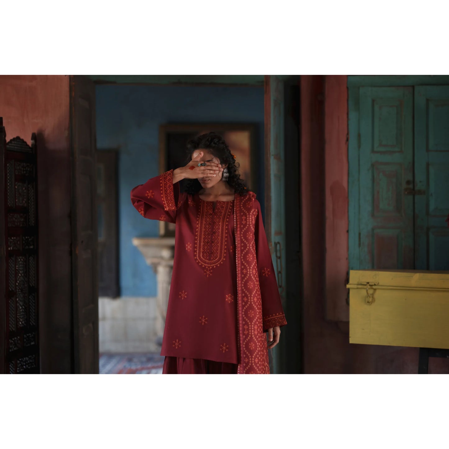 UCA-42 Before Sunset by Casuallite Embroidered Cotton Collection | Ready to Wear Pakistani Asian clothes
