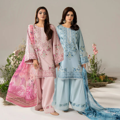 KC-1580 "AYRA" Embroidered Cambric Cotton Collection by Karma Collection