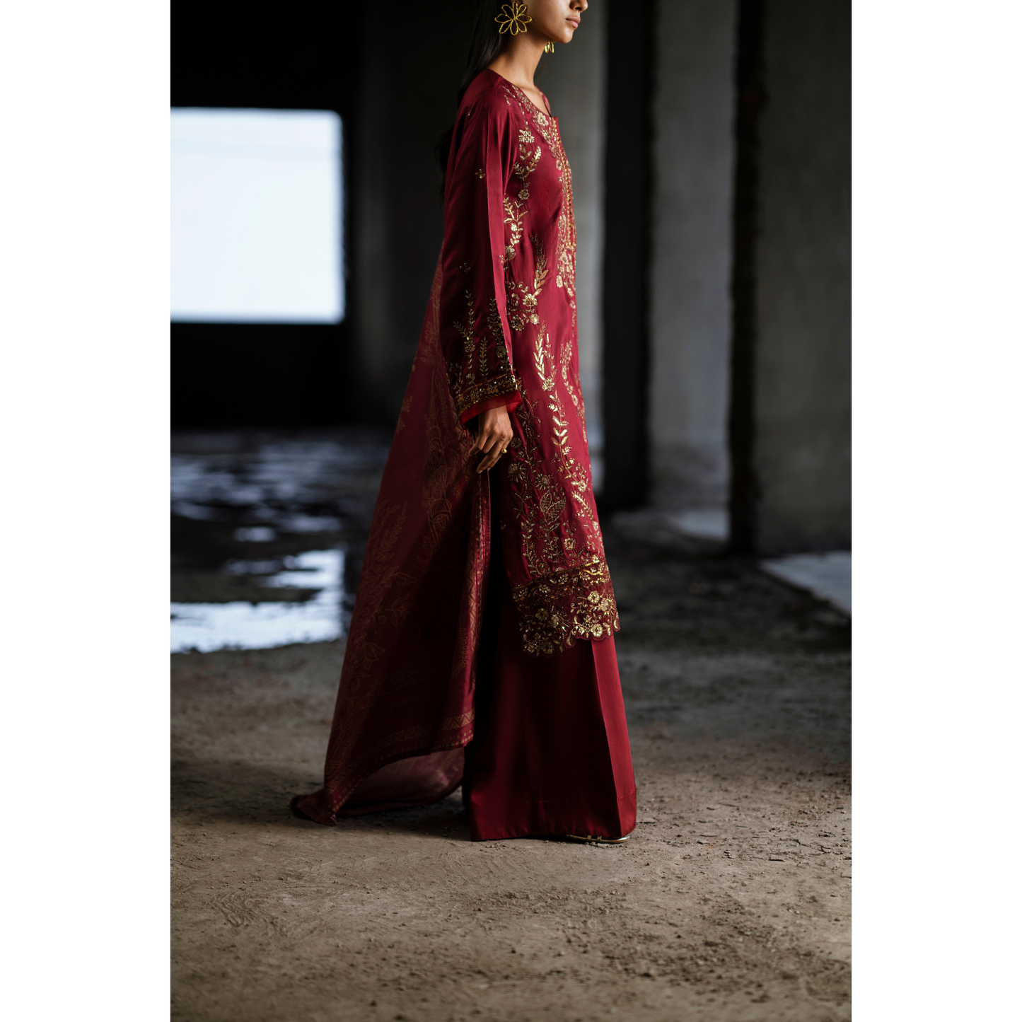 UCA-28 "Sham" Embroidered Silk Viscose Ready to Wear Collection by Casuallite