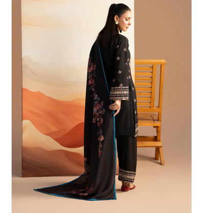 RA-25 Embroidered Dhanak Collection by Raniya.h