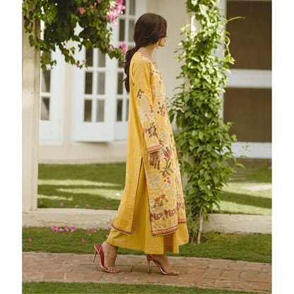 UCA-46 "Sakoon" Embroidered Cambric Cotton Pc Collection | Casuallite