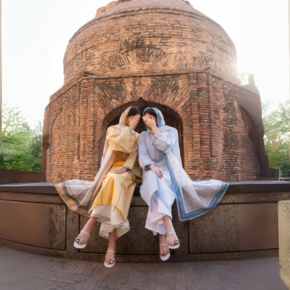 UCA-15 3 Pc Embroidered Cambric Cotton Ready to Wear Eid Collection by Casuallite