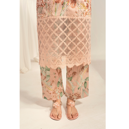 UA-94 3 Pc Embroidered Printed Summer Lawn | Ready to Wear | Umnaa