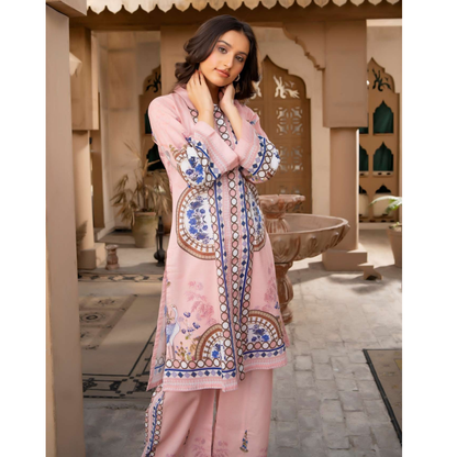 UMRZ-45 2 Pc Printed Cotton Co-Ord set |Ready to Wear| Rangz