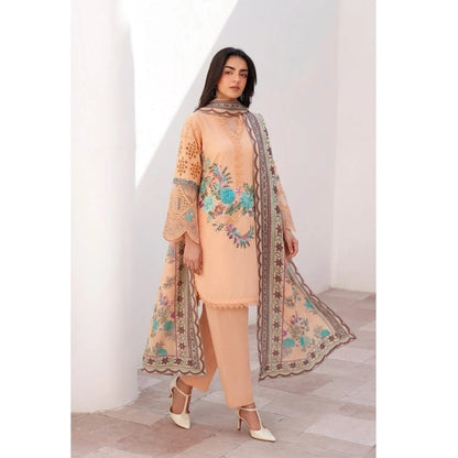 UA-186 Embroidered Cotton 3-Piece Collection | Ready to Wear Asian clothes