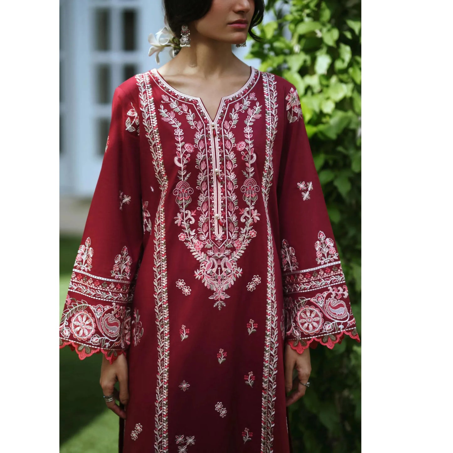 UCA-49 "Breath" Embroidered Cotton Lawn Collection | Casuallite
