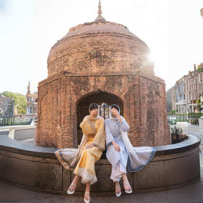 UCA-15 3 Pc Embroidered Cambric Cotton Ready to Wear Eid Collection by Casuallite