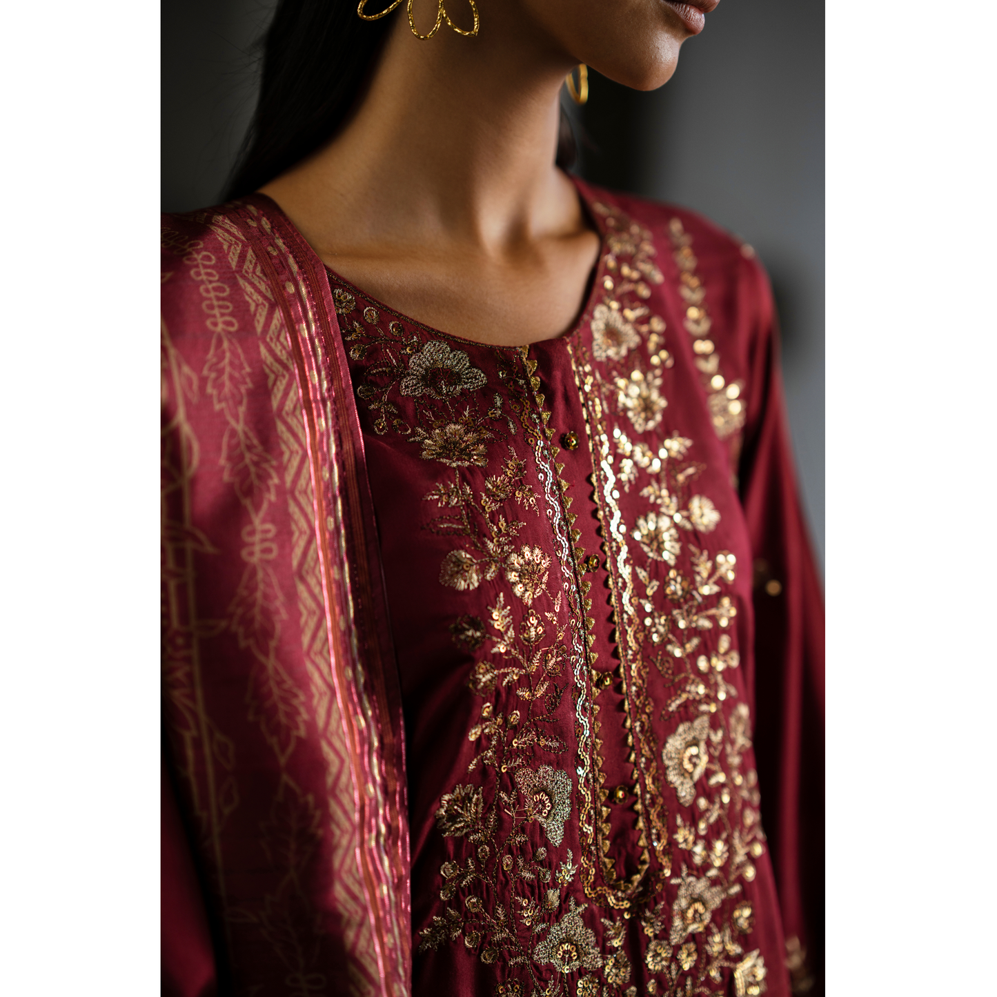 UCA-28 "Sham" Embroidered Silk Viscose Ready to Wear Collection by Casuallite