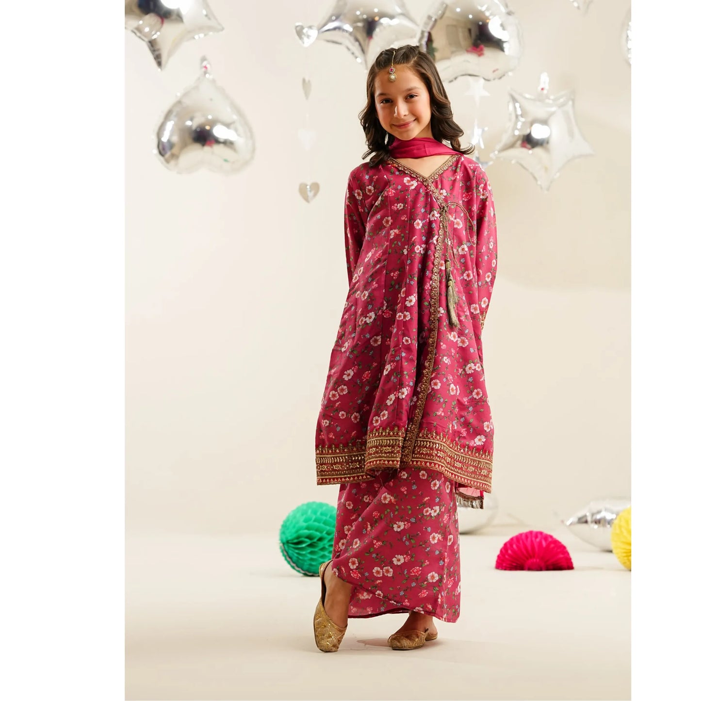 UN-01 Embroidered Printed Festive Kids Collection by Naubahar | Ready to Wear Pakistani Asian clothes