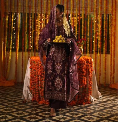 UCA-52 "Chand Bali" Luxury Viscose 3 Pc | Casuallite