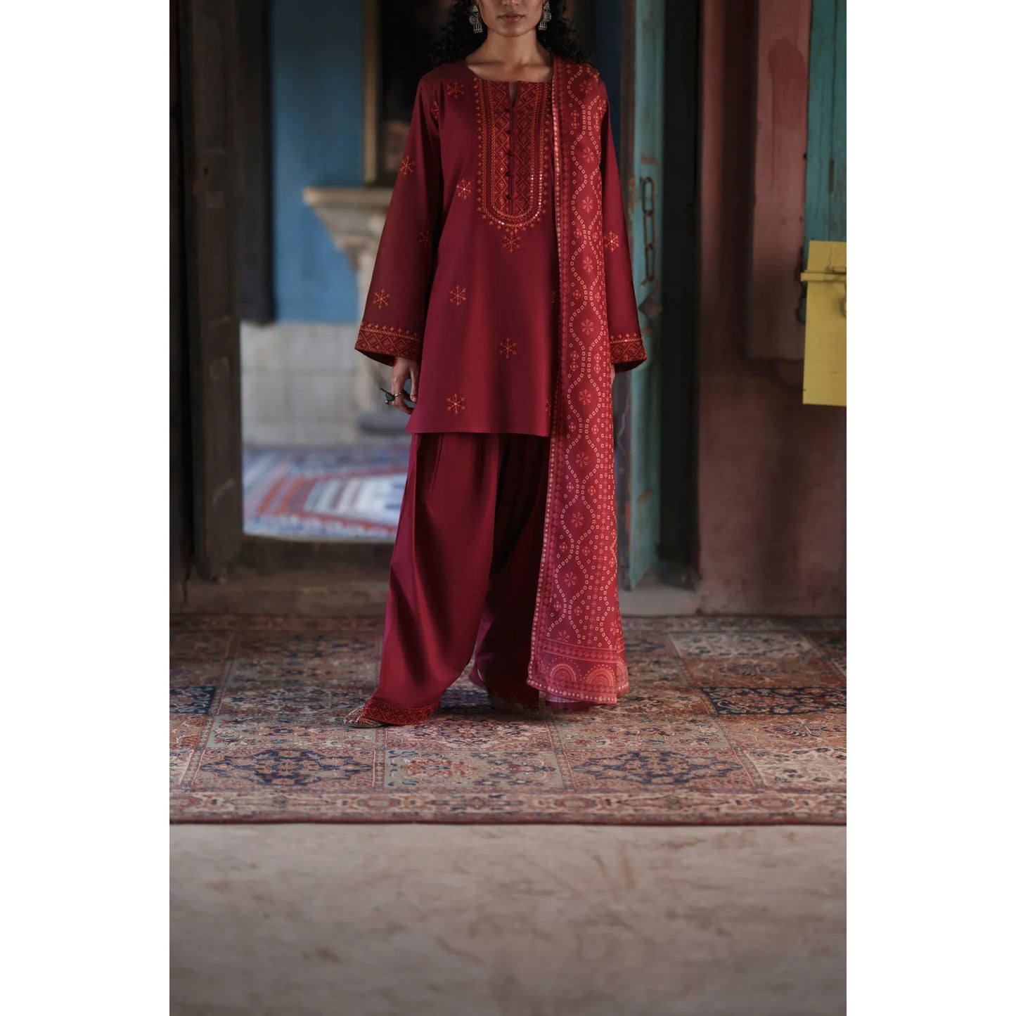UCA-42 Before Sunset by Casuallite Embroidered Cotton Collection | Ready to Wear Pakistani Asian clothes