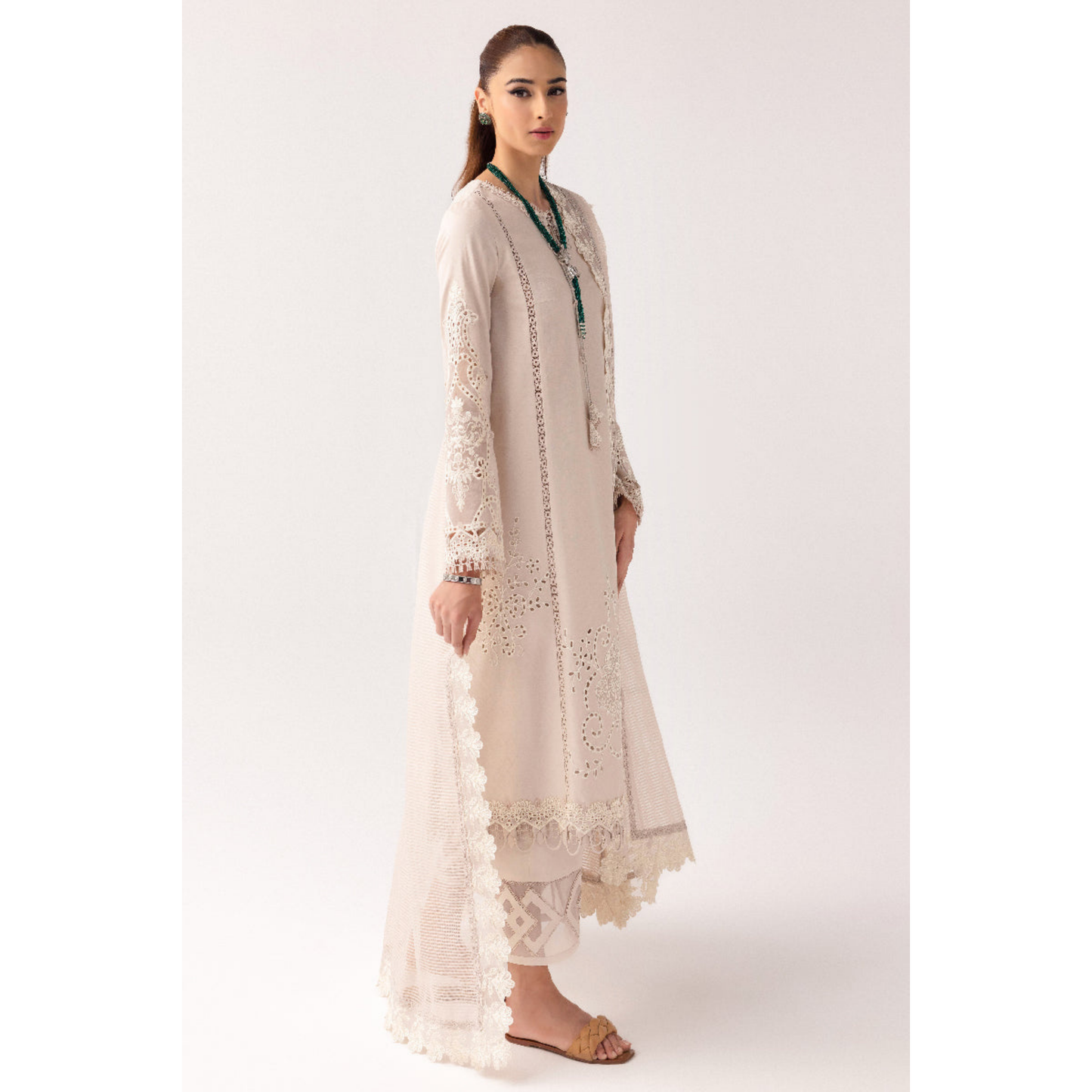 3 Pc Festive Embroidered Collection  | Ready to Wear | Qalamkar