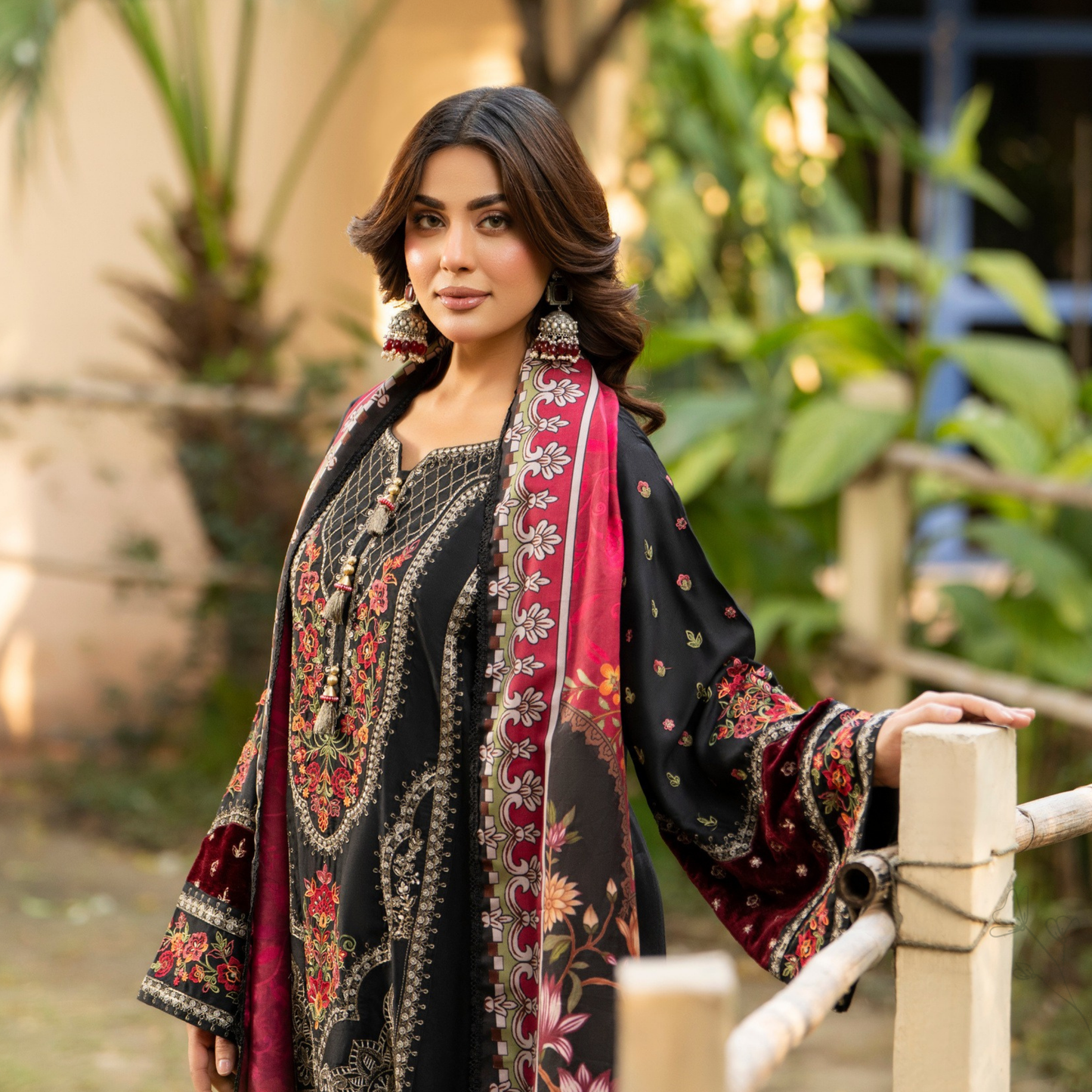 "Nigar" Kotrai Edition Luxury Embroidered 3 Piece by Karma Collection