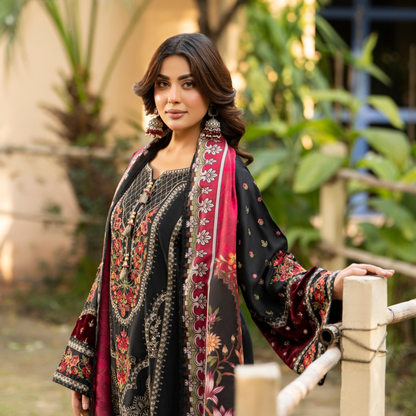 "Nigar" Kotrai Edition Luxury Embroidered 3 Piece by Karma Collection