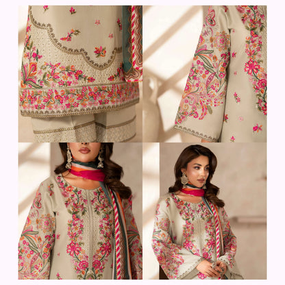 KC-1562 "Ferisha" Embroidered Festive Collection by Karma Collection