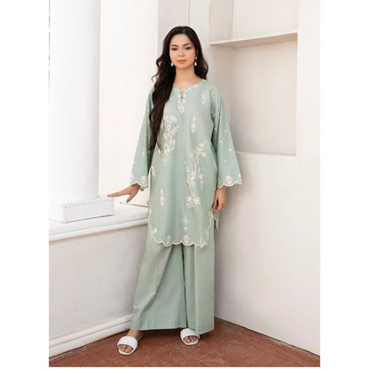 UA-243 Embroidered Lawn Summer Lawn Co-Ords Set by Umnaa