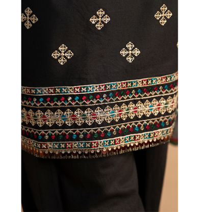 RA-25 Embroidered Dhanak Collection by Raniya.h