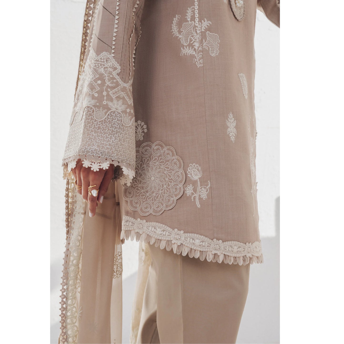 UQR-01 Qalamkar Basic Pret 26" Summer Collection | Ready to Wear Asian clothes