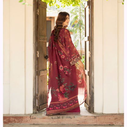"Khumaar" Embroidered Georgette Collection by karma Collection Asian Wear Pakistani Dresses