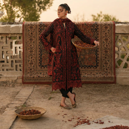 UCA-43 "HER" Collection Embroidered Cambric Cotton by Casuallite 3 Piece Suit for Women | Ready to Wear Pakistani Dress