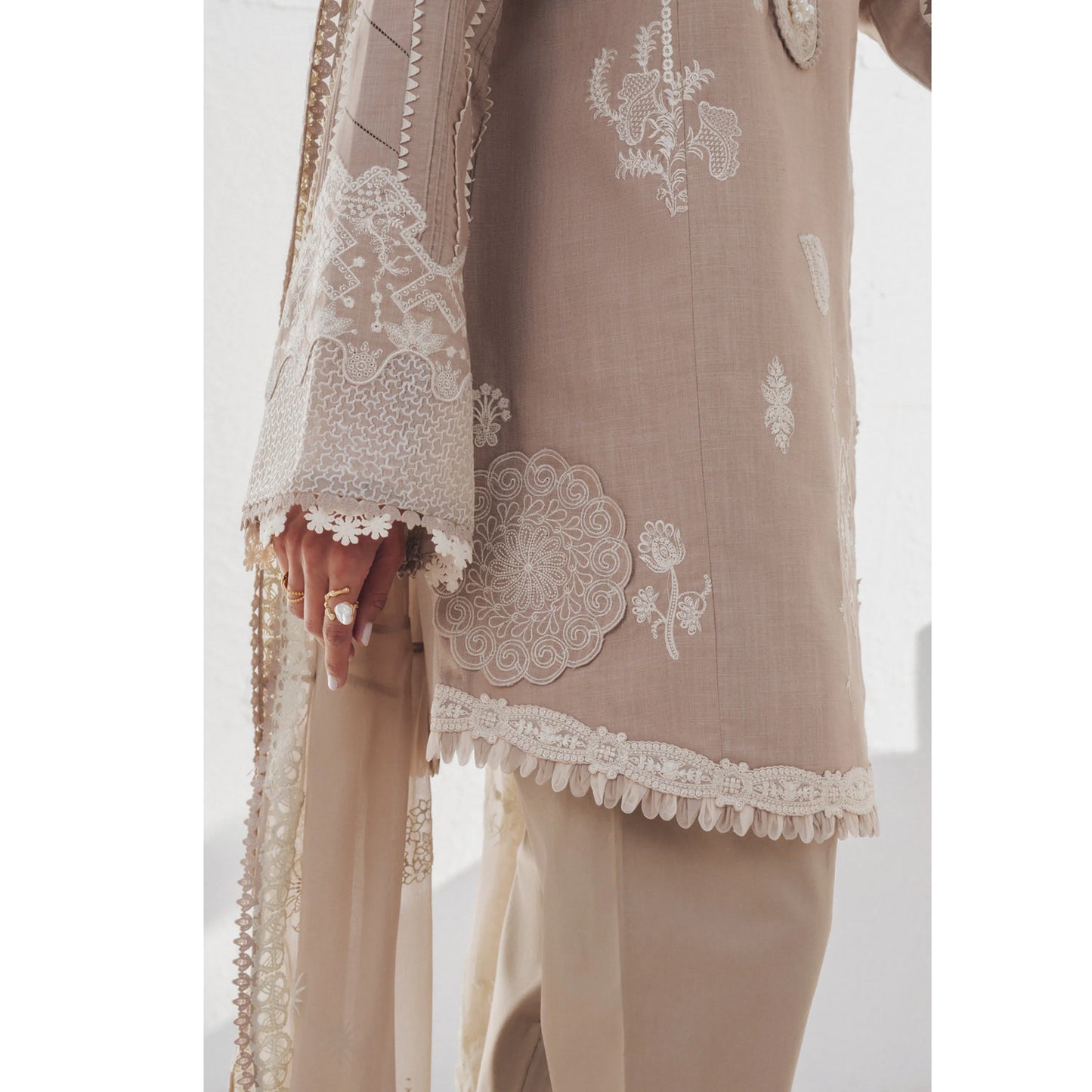 UQR-01 Qalamkar Basic Pret 26" Summer Collection | Ready to Wear Asian clothes