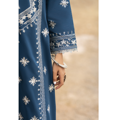 UCA-16 3 Pc Embroidered Cotton Lawn Ready to Wear Eid Collection by Casuallite
