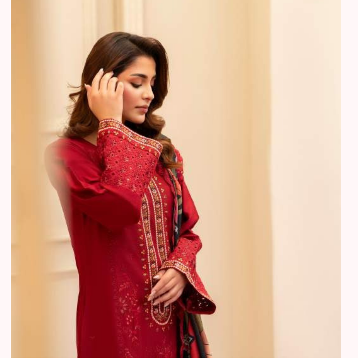 3 Pc Ready to Wear Embroidered Collection | Karma Collection | UMKC01001