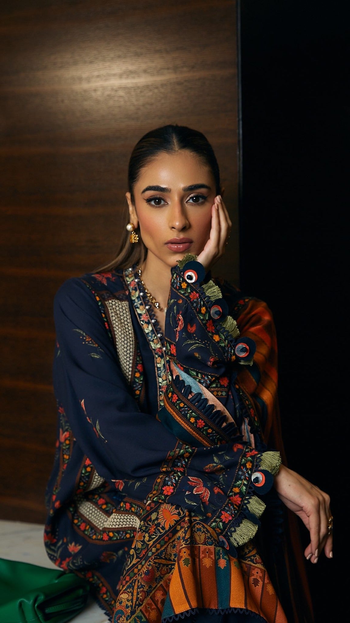 Muzlin By Sana Safinaz Stitched 3 Piece-Winter Collection