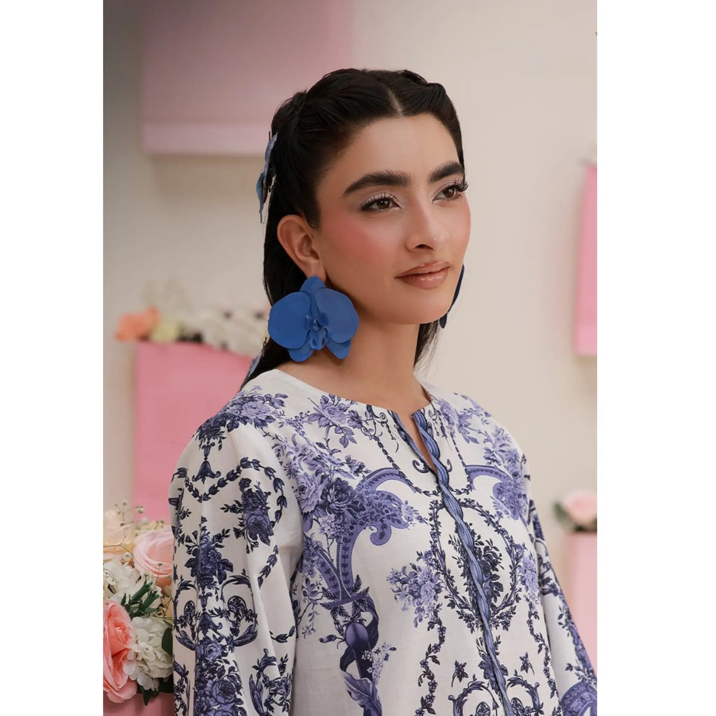 UAS-01 printed Pret by Asim jofa Printed Co Ord Set summer Collection Ready to Wear asian clothes