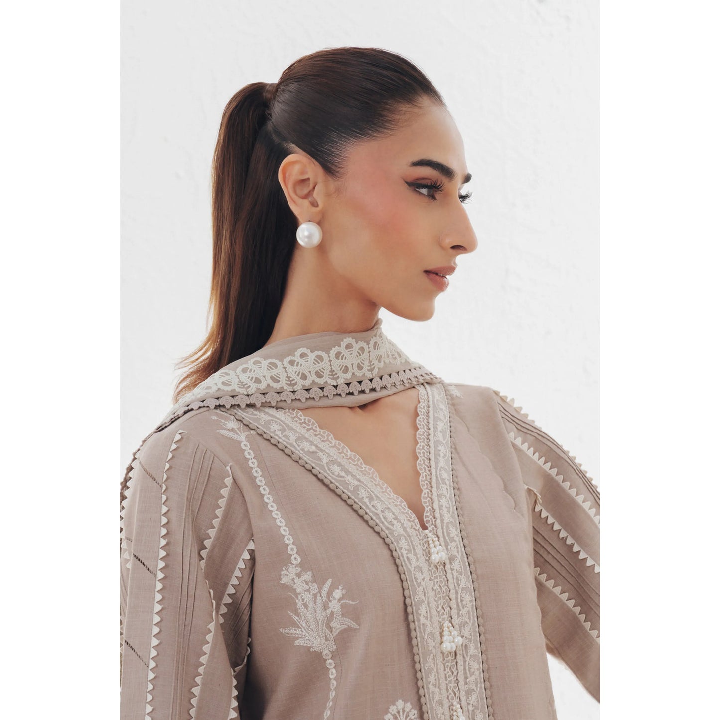 UQR-01 Qalamkar Basic Pret 26" Summer Collection | Ready to Wear Asian clothes