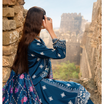 UCA-16 3 Pc Embroidered Cotton Lawn Ready to Wear Eid Collection by Casuallite