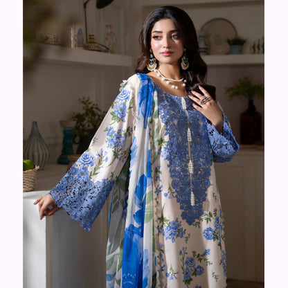"Gulmahar" Embroidered Lawn Collection by karma Collection