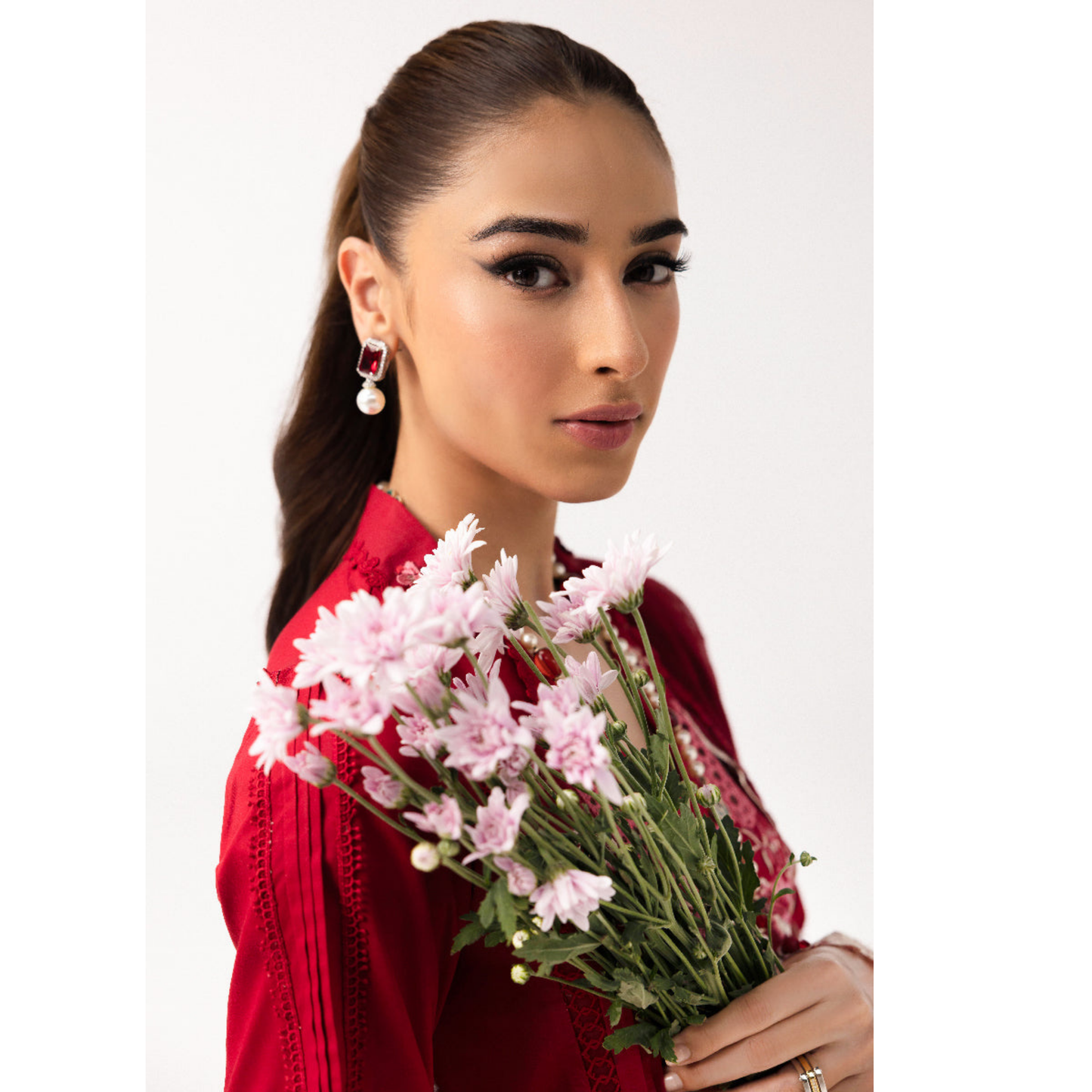 3 Pc Festive Embroidered Collection  | Ready to Wear | Qalamkar
