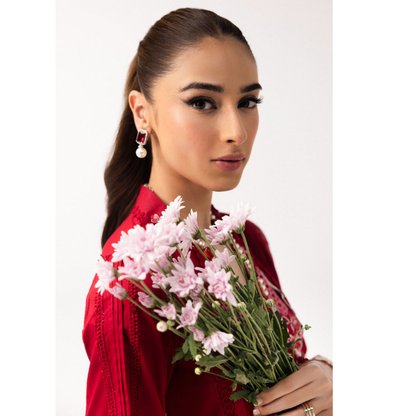 3 Pc Festive Embroidered Collection  | Ready to Wear | Qalamkar