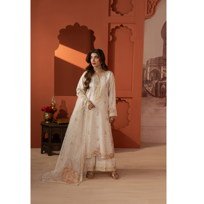 UA-170 Raw Silk Embroidered Festive Collection