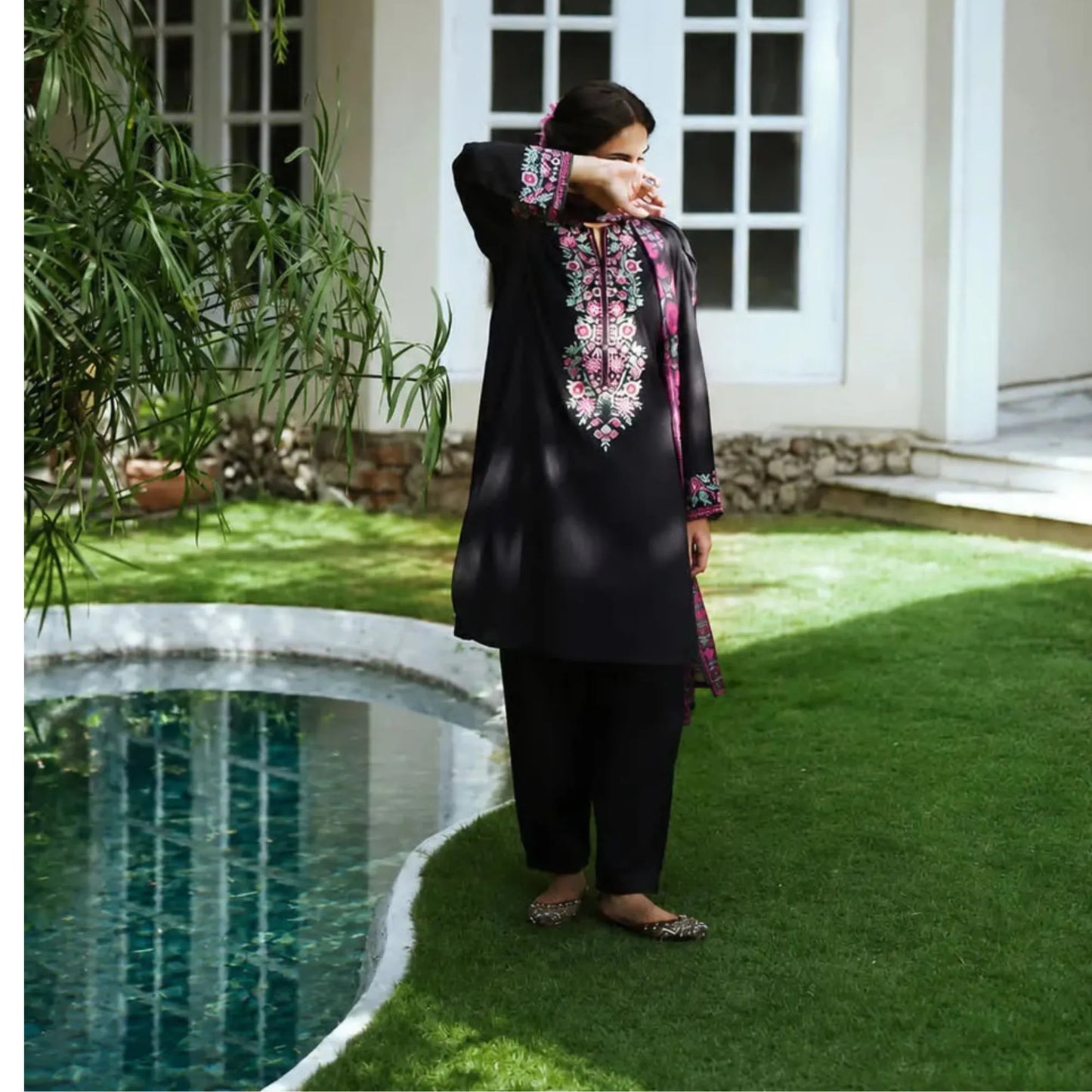 UCA-49 "Breath" Embroidered Cotton Lawn Collection | Casuallite