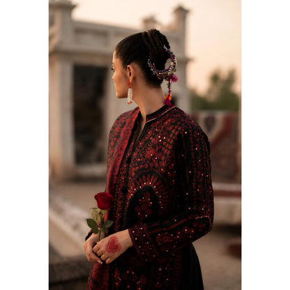 UCA-43 "HER" Collection Embroidered Cambric Cotton by Casuallite 3 Piece Suit for Women | Ready to Wear Pakistani Dress
