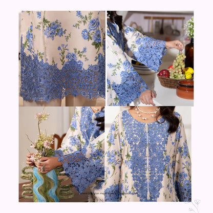 "Gulmahar" Embroidered Lawn Collection by karma Collection