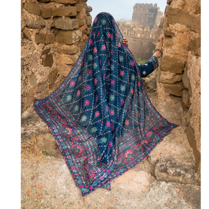 UCA-16 3 Pc Embroidered Cotton Lawn Ready to Wear Eid Collection by Casuallite