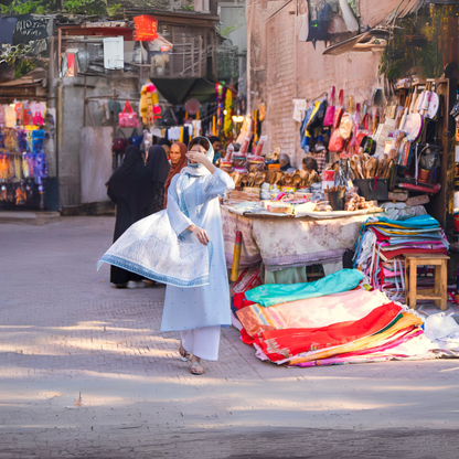 UCA-15 3 Pc Embroidered Cambric Cotton Ready to Wear Eid Collection by Casuallite