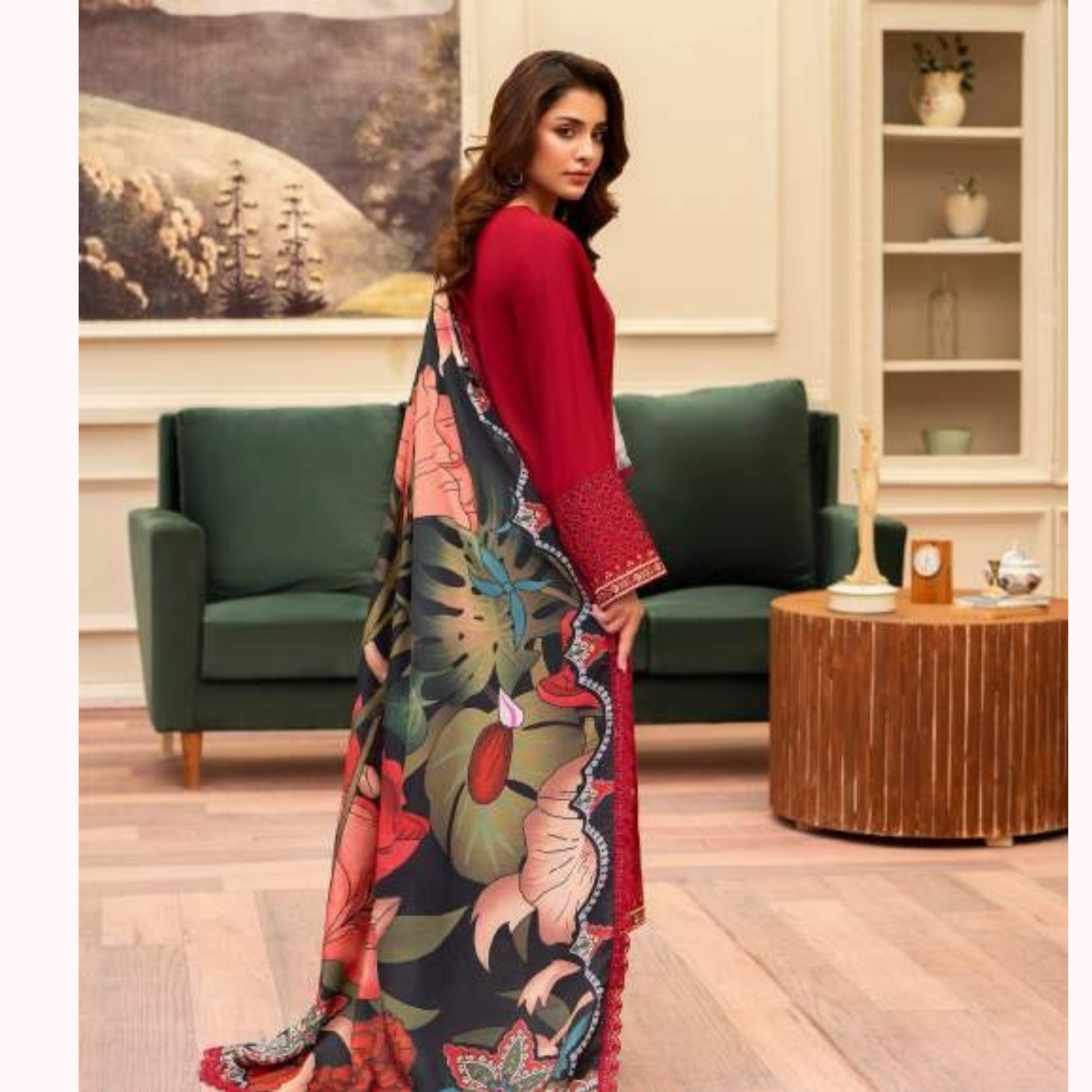 3 Pc Ready to Wear Embroidered Collection | Karma Collection | UMKC01001