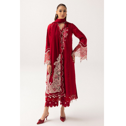 3 Pc Festive Embroidered Collection  | Ready to Wear | Qalamkar