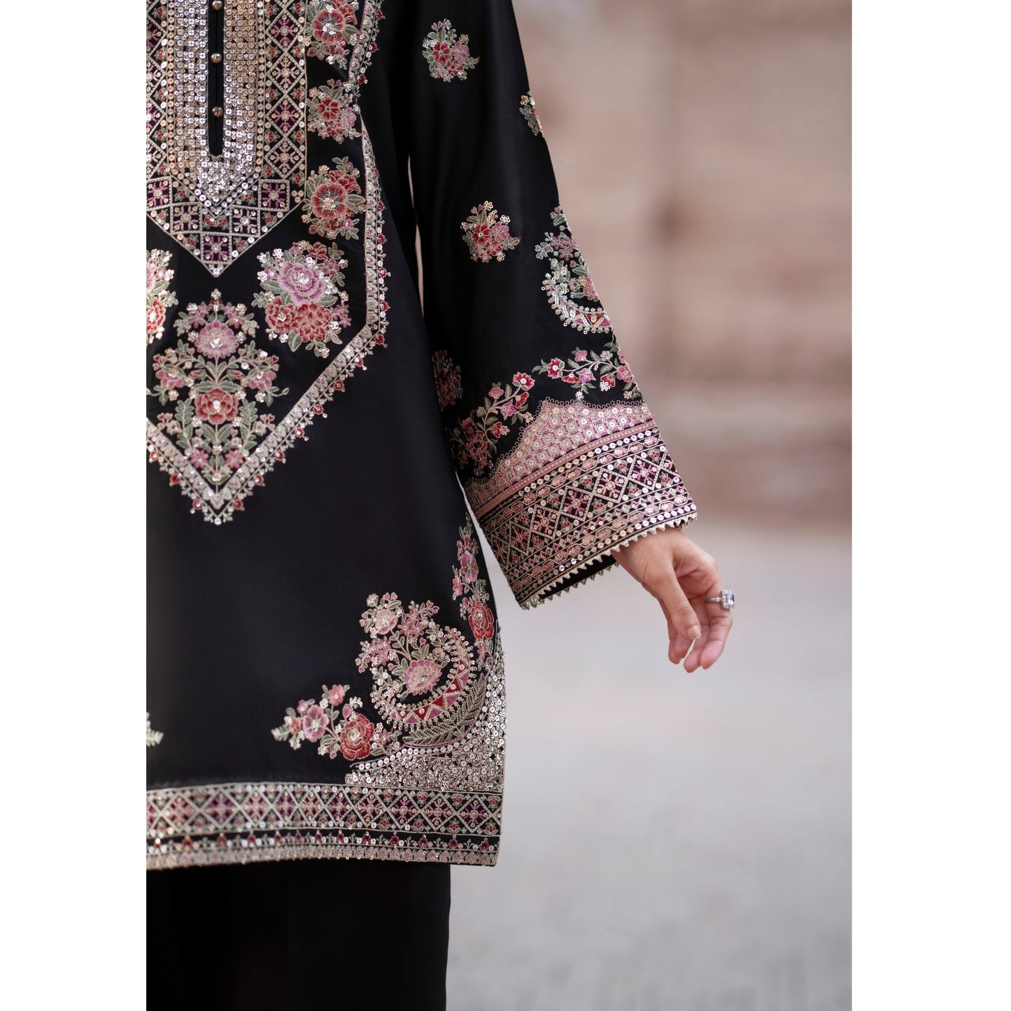 UCA-35 Darbar Festive Drop Embroidered Collection by Casuallite