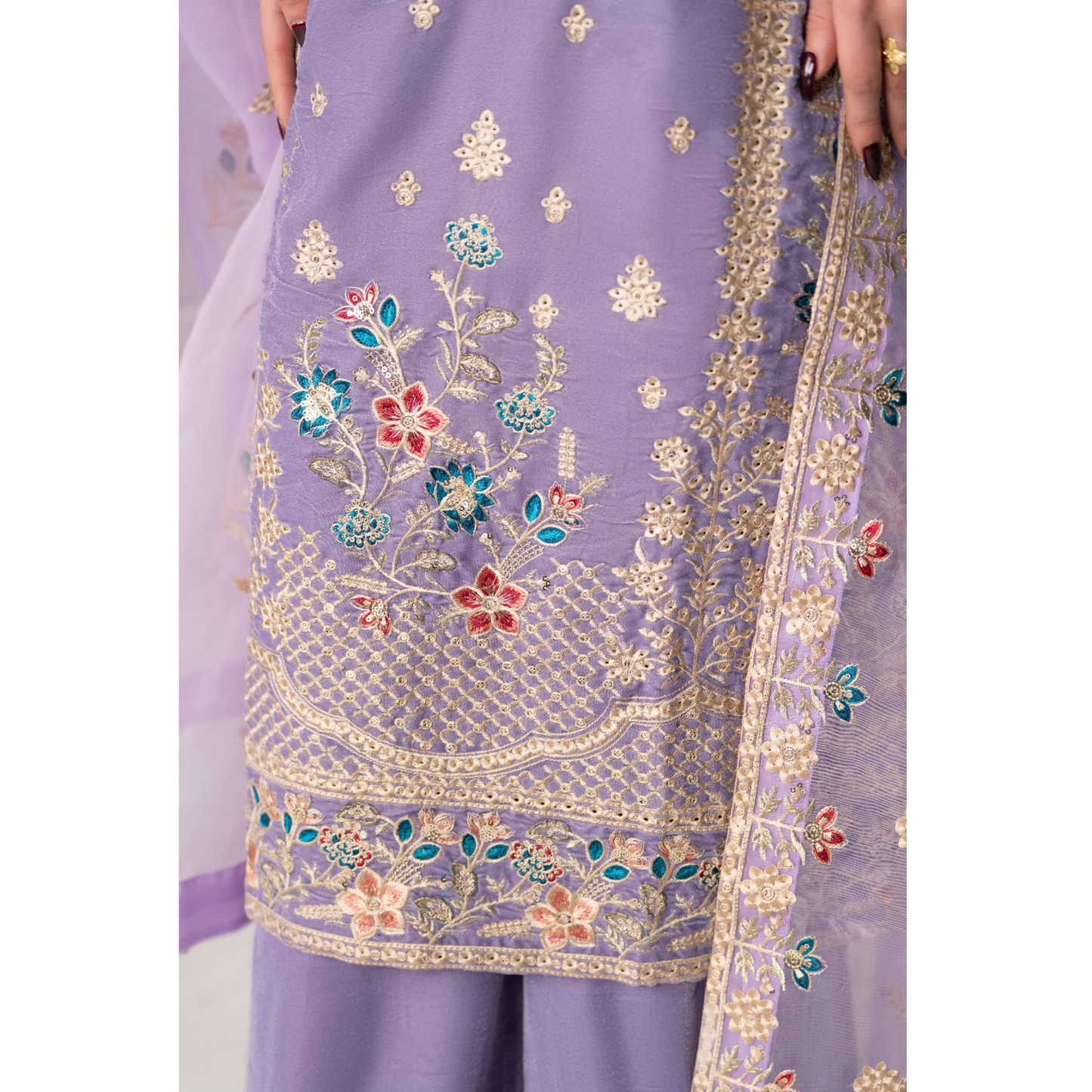 RA-27 Dastan e Eid Embroidered Velvet Collection | Embroidered 3 Piece Festive Ready to Wear by Raniya.h